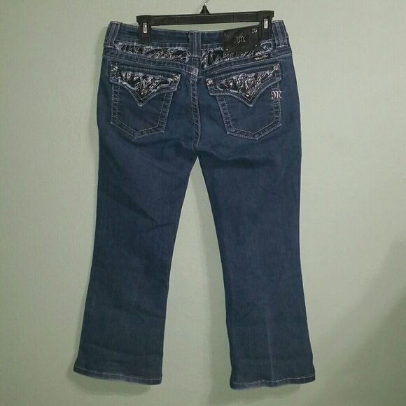 Miss Me Easy Boot Jeans Buckle Size 27 Inseam 23 - Picture 1 of 8